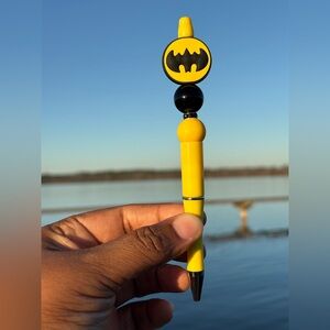 Yellow & Black Handmade Pen